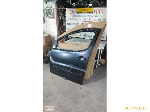 2008-2016 PEUGEOT PARTNER TEPE SOL ÖN KAPI SIFIR İTHAL