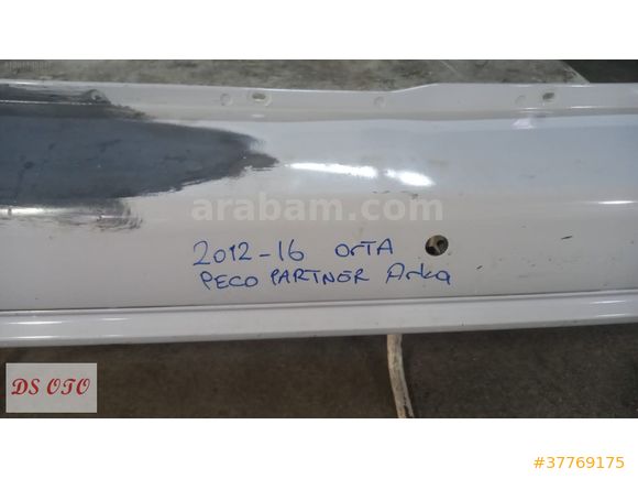 2012-2016 PEUGEOT PARTNER ARKA TAMPON
