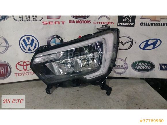 2020-2024 RENAULT MASTER SOL FAR LEDLİ İTHAL