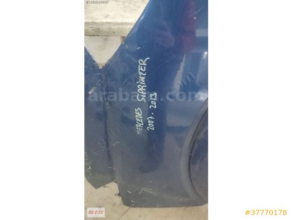 2007-2013 MERCEDES SPRİNTER SAĞ ÖN ÇAMURLUK