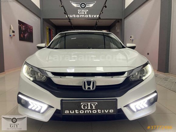 GTY AUTO'dan 2018 HONDA CIVIC 1.6İ DTEC ELEGANCE OTMK 125.000km
