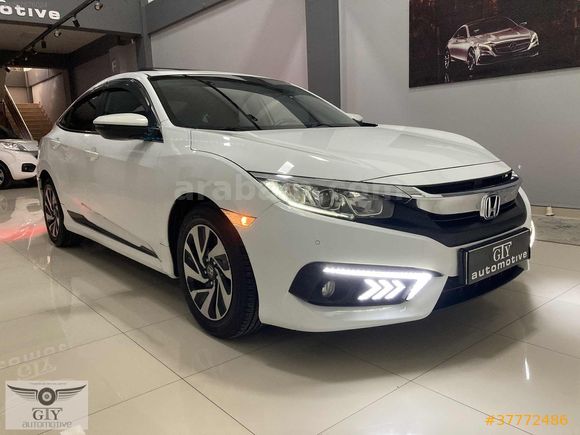 GTY AUTO'dan 2018 HONDA CIVIC 1.6İ DTEC ELEGANCE OTMK 128.000km
