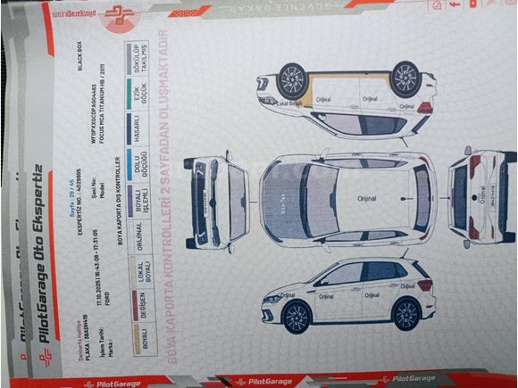 Sahibinden Ford Focus 1.6 Titanium 2011 Model