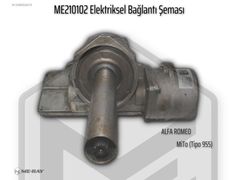 Alfa Romeo Mito (Tipo 955) Elektrikli Direksiyon Kolonu