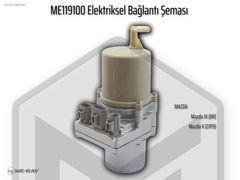 MAZDA 3 (BK) (CR19) (3 soket) Elektrikli Direksiyon Pompası