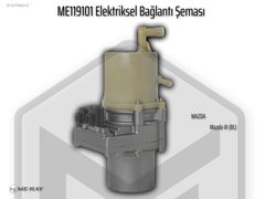 MAZDA3 2 Soketli Elektrikli Direksiyon Pompası