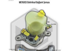 Flord C-Max-Fusion-FocusII-Kuga I Elektrikli Direksiyon Pompası