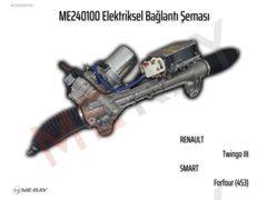 SMART FORFOUR (453) ELEKTRİKLİ DİREKSİYON KUTUSU
