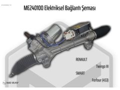 RENAULT TWINGO III ELEKTRİKLİ DİREKSİYON KUTUSU