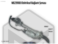 RENAULT TALISMAN, ESPACE V ELEKTRİKLİ DİREKSİYON KUTUSU
