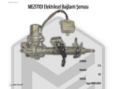 Citroen C1 Elektrikli Direksiyon Kolonu (EPS)