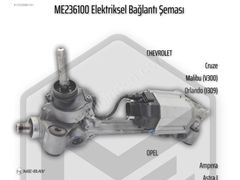 OPEL ASTRA J, INSINGN A, ZAFIRA C ELEKTRİKLİ DİREKSİYON KUTUSU