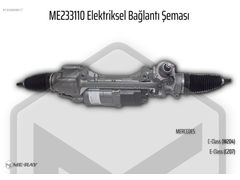 MERCEDES C-Class (W204),E-Class (C207) ELEKTRİKLİ DİREKSİYON KUT