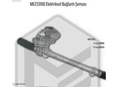 MERCEDES A-Class (W169) B-Class (W245) ELEKTRİKLİ DİREKSİYON KU
