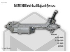 M-Class(W166)GL-Class(X166)GLE(W166)GLS(X166)DİREKSİYON KUTUSU