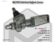 AUDI (Q5) ELEKTRİKLİ DİREKSİYON KUTUSU - 8R0909144