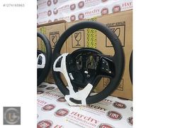 FİAT DOBLO IV DERİ DİREKSİYON SİMİT SIFIR ORJİNAL (PİANO BLACK)