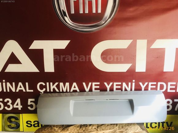 FİAT DOBLO ARKA PLAKLIK SIFIR