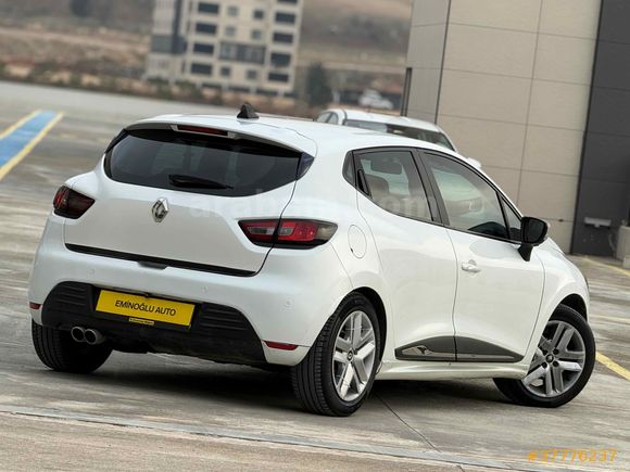EMİNOĞLU- 2017 HATASIZ BOYASIZ RENAULT CLİO 4 ÖZEL SEDEFLİ BEYAZ