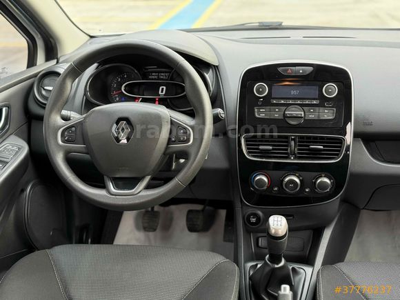 EMİNOĞLU- 2017 HATASIZ BOYASIZ RENAULT CLİO 4 ÖZEL SEDEFLİ BEYAZ