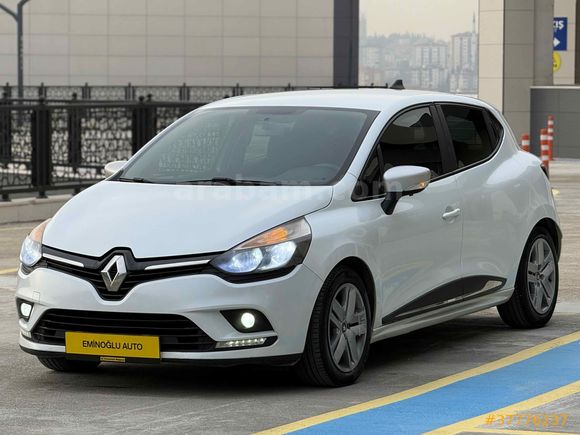 EMİNOĞLU- 2017 HATASIZ BOYASIZ RENAULT CLİO 4 ÖZEL SEDEFLİ BEYAZ