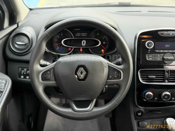EMİNOĞLU- 2017 HATASIZ BOYASIZ RENAULT CLİO 4 ÖZEL SEDEFLİ BEYAZ