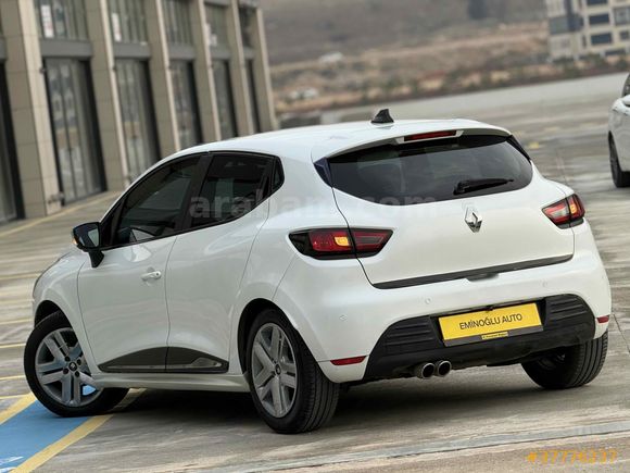 EMİNOĞLU- 2017 HATASIZ BOYASIZ RENAULT CLİO 4 ÖZEL SEDEFLİ BEYAZ
