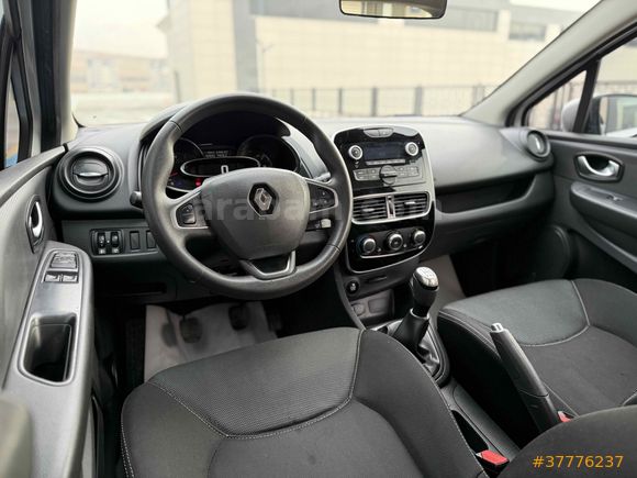 EMİNOĞLU- 2017 HATASIZ BOYASIZ RENAULT CLİO 4 ÖZEL SEDEFLİ BEYAZ