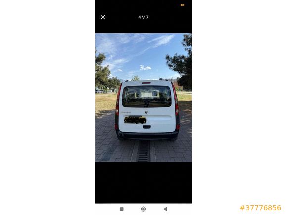 Sahibinden Renault Kangoo Multix 1.5 dCi Authentique 2012 Model  284.000 km Beyaz