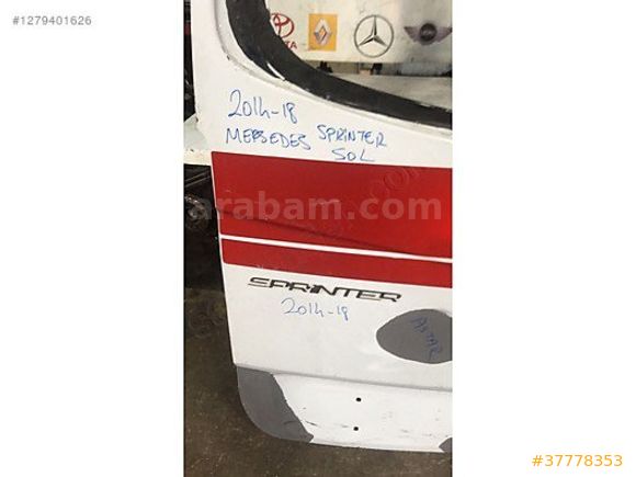 2014-2018 MERCEDES SPRİNTER SOL ARKA BAGAJ KAPAĞI
