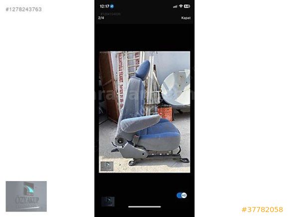 FORD CONNECT ORJİNAL SOL ÖN ŞÖFÖR KOLTUĞU