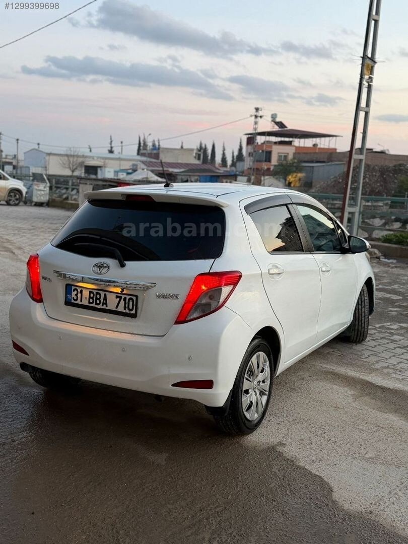 Galeriden Toyota Yaris 1.4 D-4D Fun 2012 Model Hatay 218.000 km Beyaz 6