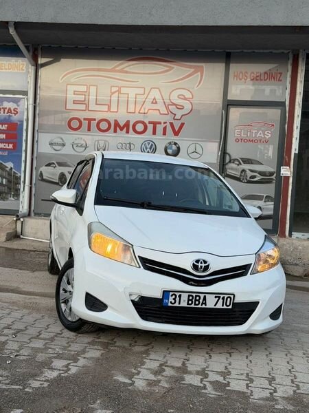 Galeriden Toyota Yaris 1.4 D-4D Fun 2012 Model Hatay 218.000 km Beyaz