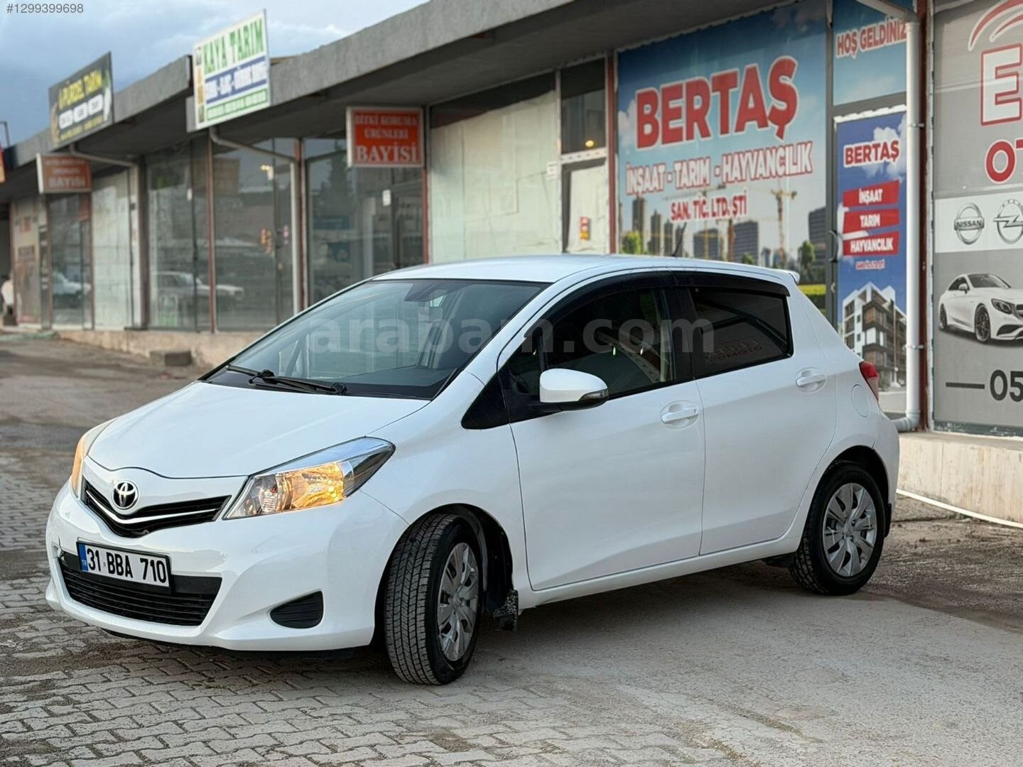 Galeriden Toyota Yaris 1.4 D-4D Fun 2012 Model Hatay 218.000 km Beyaz 7
