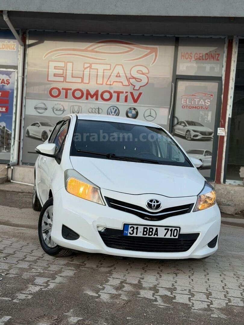 Galeriden Toyota Yaris 1.4 D-4D Fun 2012 Model Hatay 218.000 km Beyaz 5