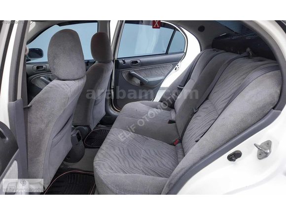 HONDA CİVİC 2002 1.6 V-TEC LS'' BEYAZ 258.BİN KM'DE DEĞİŞENSİZ