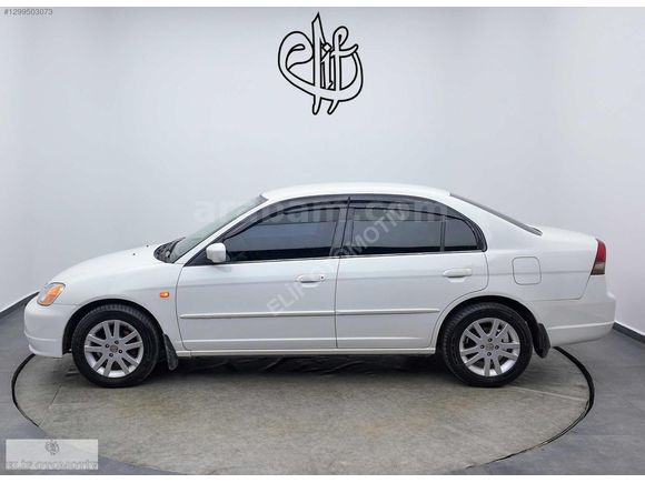 HONDA CİVİC 2002 1.6 V-TEC LS'' BEYAZ 258.BİN KM'DE DEĞİŞENSİZ