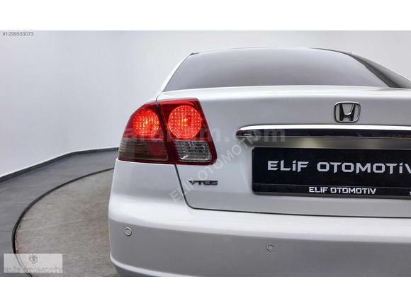 HONDA CİVİC 2002 1.6 V-TEC LS'' BEYAZ 258.BİN KM'DE DEĞİŞENSİZ