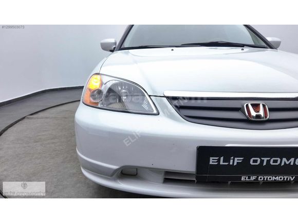 HONDA CİVİC 2002 1.6 V-TEC LS'' BEYAZ 258.BİN KM'DE DEĞİŞENSİZ
