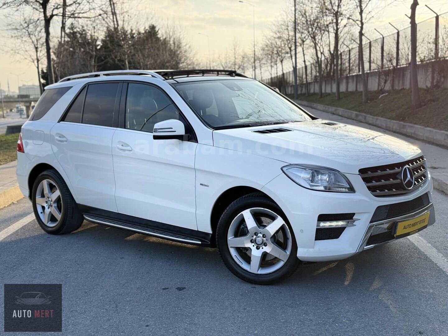 Galeriden Mercedes - Benz ML 350 AMG 2012 Model İstanbul 242.000 km Beyaz 4