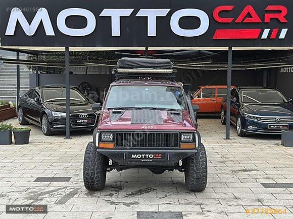 MOTTOCAR| CHEROKEE 4.0 OTOMATİK - 1989 - ÇADIR - YÜKSELTME KİTİ