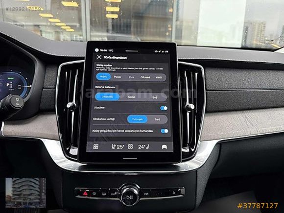 SÖZ AL 2025 XC90 T8 PLUS DARK RECHARGE 25.000KM 21 JANT BOYA YOK