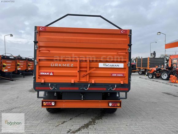 AĞAHAN TARIMDAN - 11 TON TANDEM DİNGİLLİ RÖMORK - KARTA 4 TAKSİT