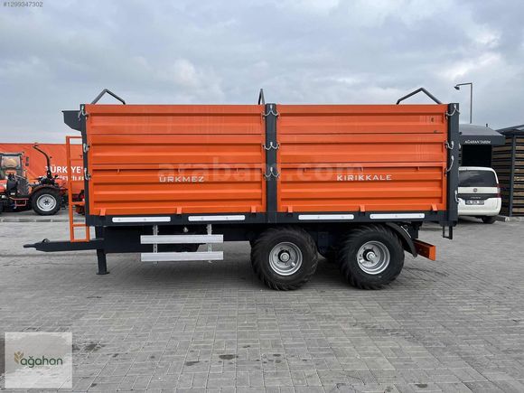 AĞAHAN TARIMDAN - 11 TON TANDEM DİNGİLLİ RÖMORK - KARTA 4 TAKSİT