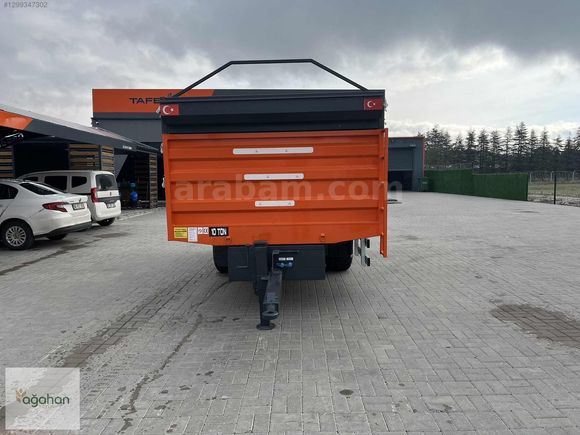 AĞAHAN TARIMDAN - 11 TON TANDEM DİNGİLLİ RÖMORK - KARTA 4 TAKSİT
