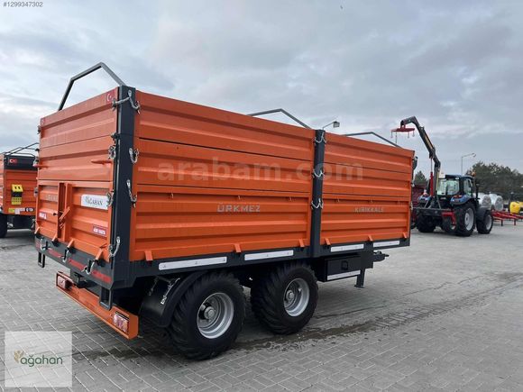 AĞAHAN TARIMDAN - 11 TON TANDEM DİNGİLLİ RÖMORK - KARTA 4 TAKSİT