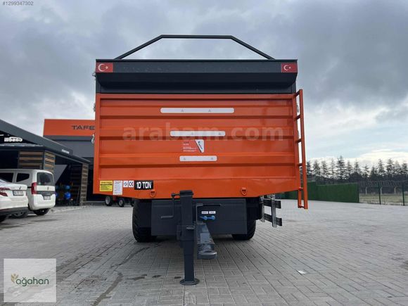 AĞAHAN TARIMDAN - 11 TON TANDEM DİNGİLLİ RÖMORK - KARTA 4 TAKSİT