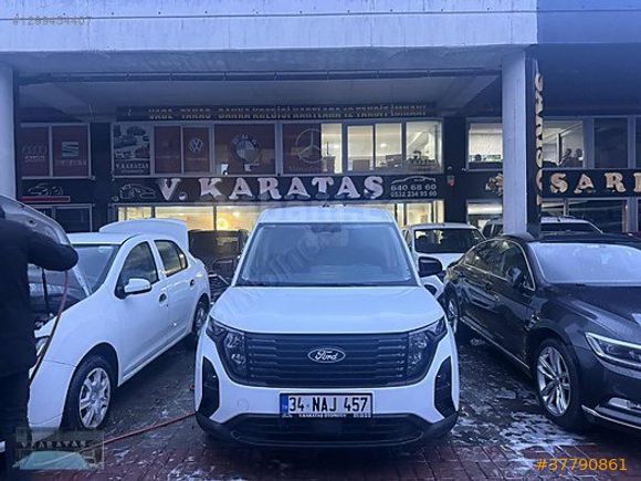 "V.KARATAŞ" 2025 FORD COURİER DELUX ÇİFT SÜRGÜ 11.000km HATASIZ
