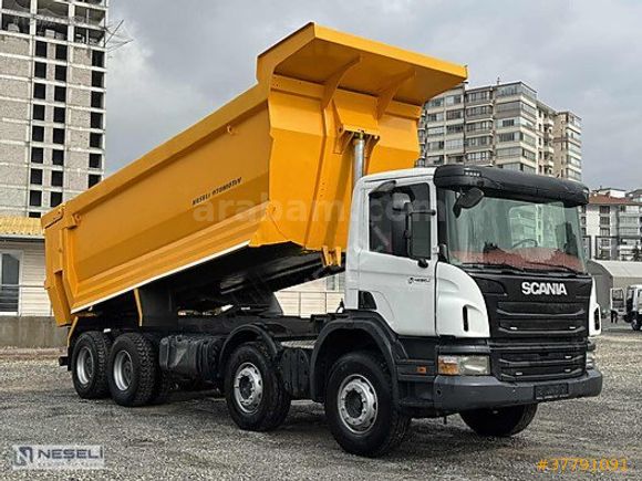 NEŞELİ'DEN *K.K.18 AY TAKSİT* 2015 SCANIA P 400 MANUEL+AC+HARDOX