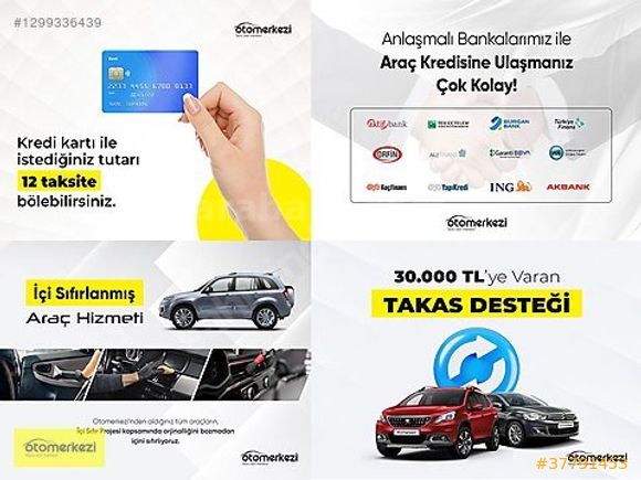 OTOMERKEZİ'NDEN - K.KARTI 12 TAKSİT - CADDY - %20 KDV FATURA